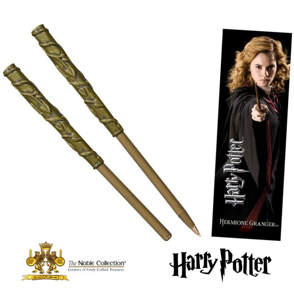HARRY POTTER - NN8634 HP Hermione Wand Pen and Bookmark 1